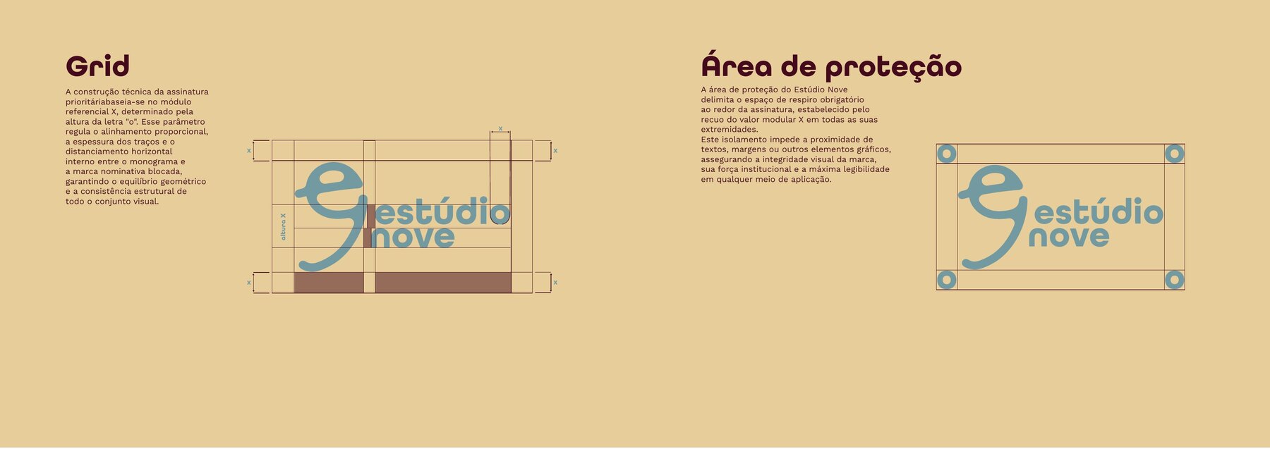 Grid modular e área de proteção